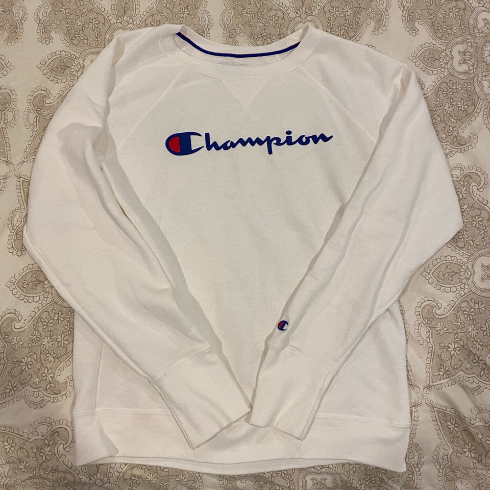 White Champion Sweatshirt